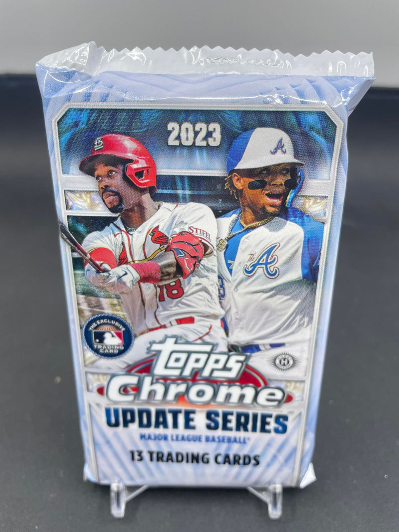 2023 TOPPS CHROME UPDATE BASEBALL JUMBO PACK