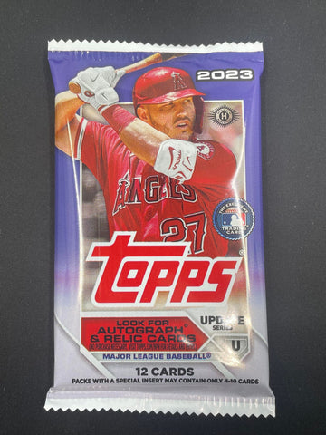 2023 TOPPS UPDATE SERIES BASEBALL HOBBY PACK