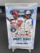 2023 TOPPS CHROME UPDATE BASEBALL HOBBY PACK