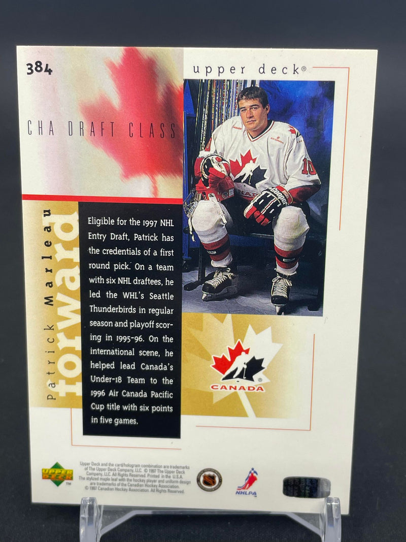 1997 UPPER DECK - PROGRAM OF EXCELLENCE - P. MARLEAU -