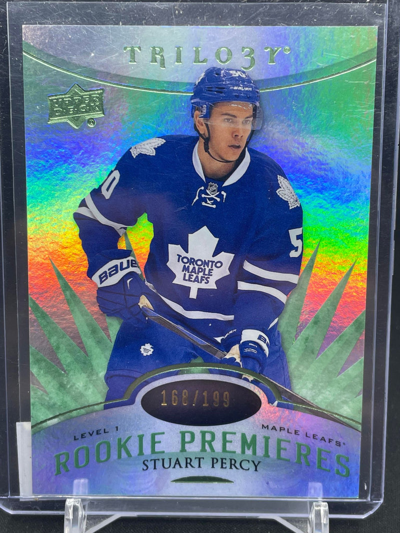 2014 UPPER DECK TRILOGY - ROOKIE PREMIERES - RADIANT GREEN - SINGLES - #101-133 - #'D/199 - YOU PICK FROM LIST