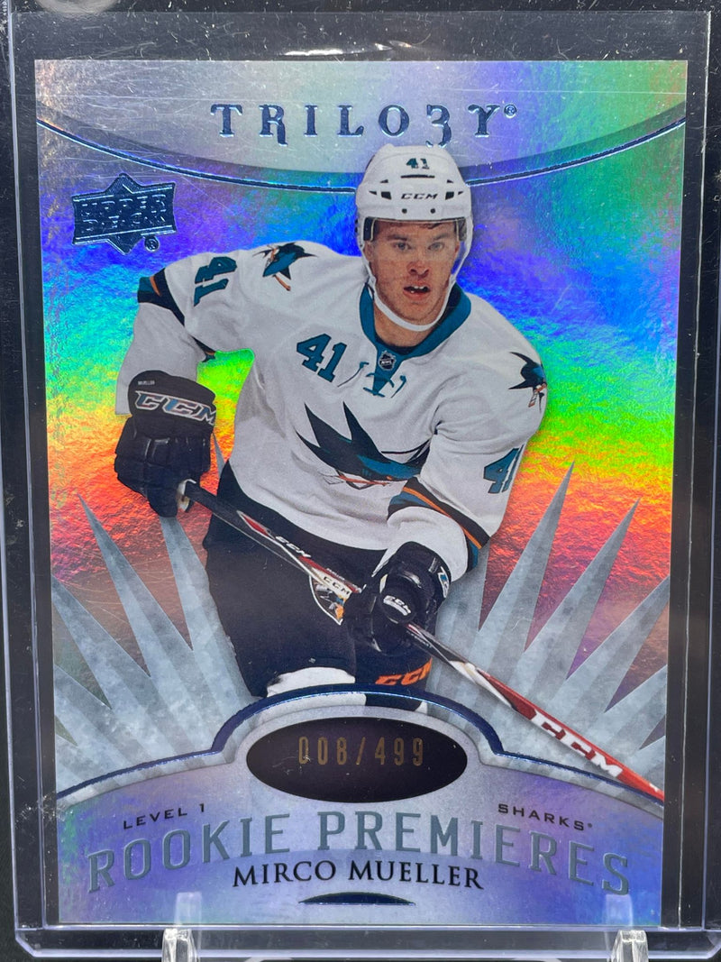 2014 UPPER DECK TRILOGY - ROOKIE PREMIERES - RADIANT BLUE - SINGLES - #101-133 - #'D/499 - YOU PICK FROM LIST