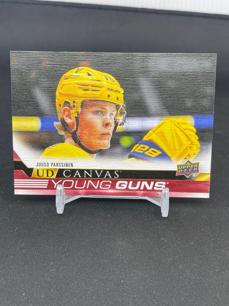 2022 UPPER DECK EXTENDED SERIES - UD CANVAS - YOUNG GUNS - J. PARSSINEN -