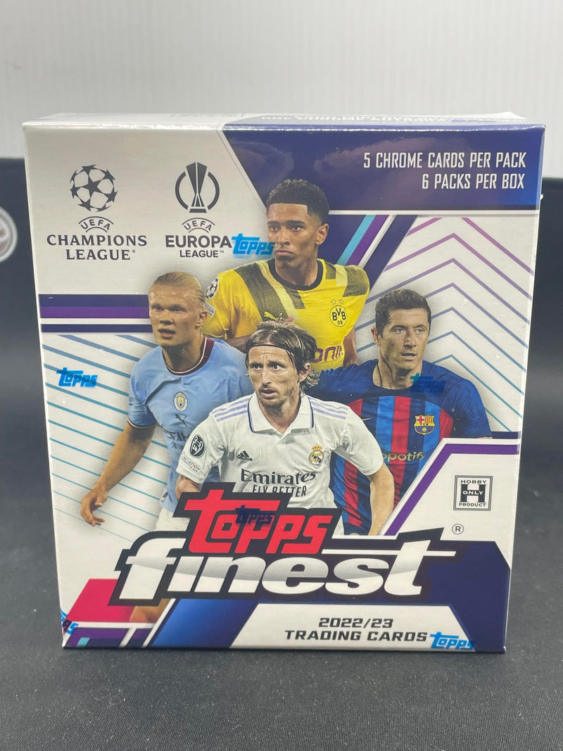 2022 TOPPS FINEST UEFA SOCCER HOBBY MINI BOX