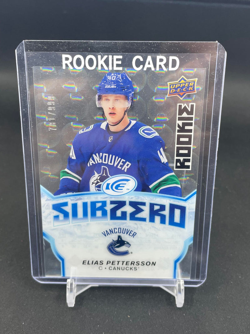 2018 UPPER DECK ICE - SUBZERO - SINGLES -