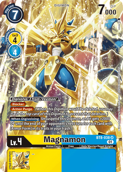 Magnamon [BT8-038] (Alternate Art) [New Awakening]