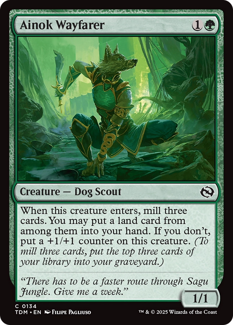 Ainok Wayfarer [Tarkir: Dragonstorm]