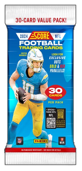 2024 PANINI SCORE FOOTBALL FAT PACK