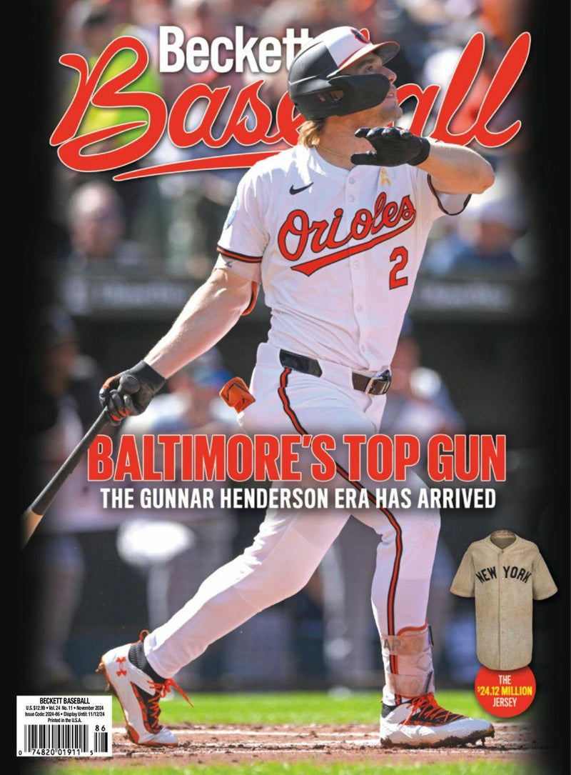 BECKETT PRICE GUIDE MONTHLY - BASEBALL