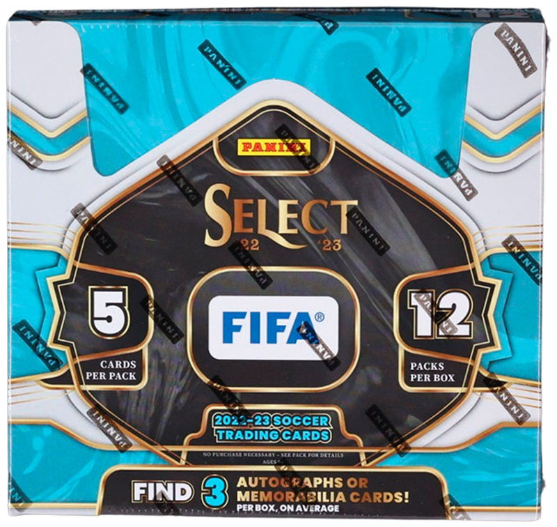 2022 PANINI SELECT FIFA SOCCER HOBBY BOX