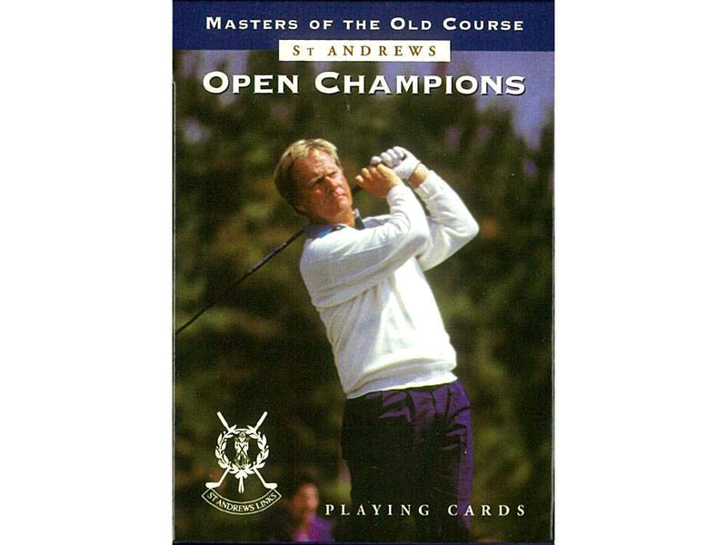 ST. ANDREWS GOLF OPEN CHAMPIONS  PLAYING CARDS