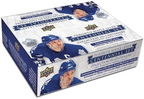 2017 UPPER DECK TORONTO MAPLE LEAFS CENTENNIAL HOCKEY RETAIL BOX