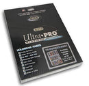ULTRA PRO PLATINUM SERIES 15 POCKET PAGES FOR TOBACCO CARDS 100 COUNT