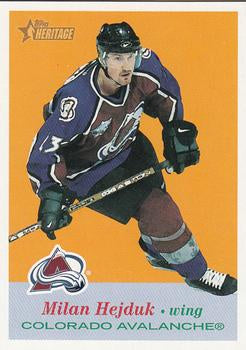 2001 TOPPS HERITAGE HOCKEY - BASE - SINGLES -