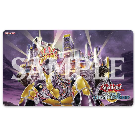 YU-GI-OH! WORLD CHAMPIONSHIP GRANDOPOLIS ETERNAL GOLDEN CITY GAME MAT