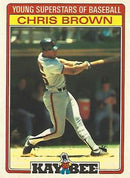 1986 TOPPS KAY-BEE YOUNG SUPERSTARS OF BASEBALL - SINGLES -