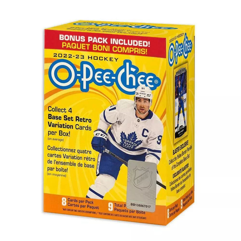 2022 UPPER DECK O-PEE-CHEE HOCKEY BLASTER BOX