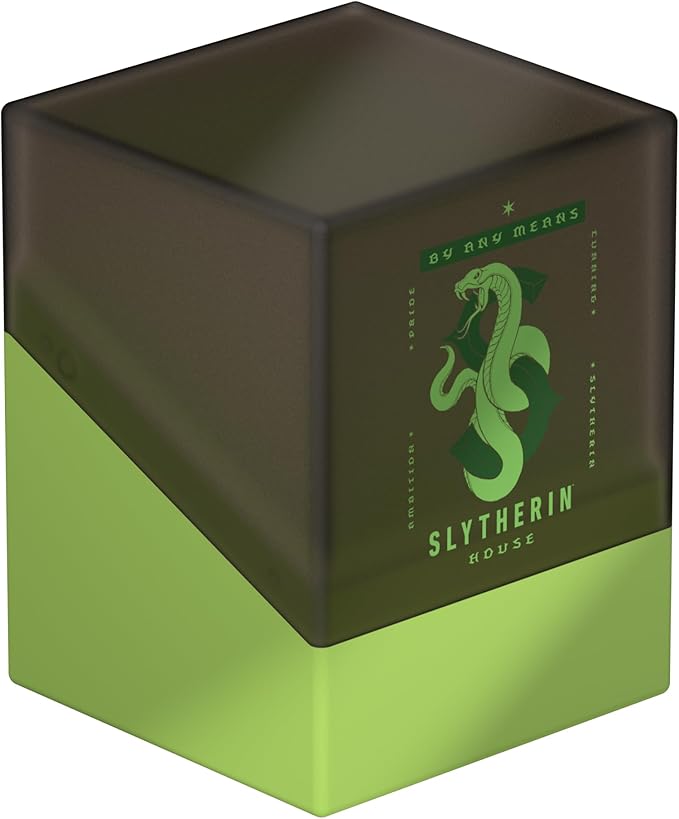 ULTIMATE GUARD HARRY POTTER SLYTHERIN BOULDER DECK BOX 100+