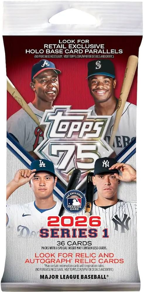 2026 TOPPS SERIES ONE BASEBALL FAT PACK