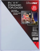ULTRA PRO TOPLOADER 8.5X11 SIDELOAD 25 PACK