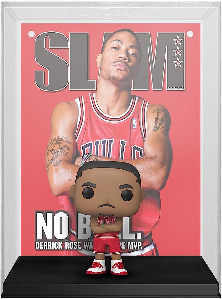 NBA SLAM COVER DERRICK ROSE POP