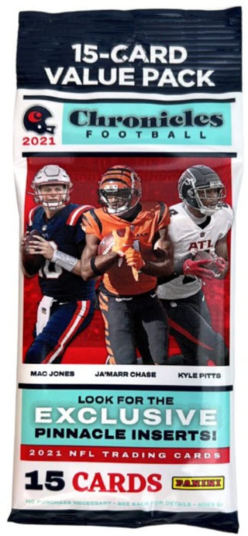 2021 PANINI CHRONICLES FOOTBALL RETAIL FAT PACK