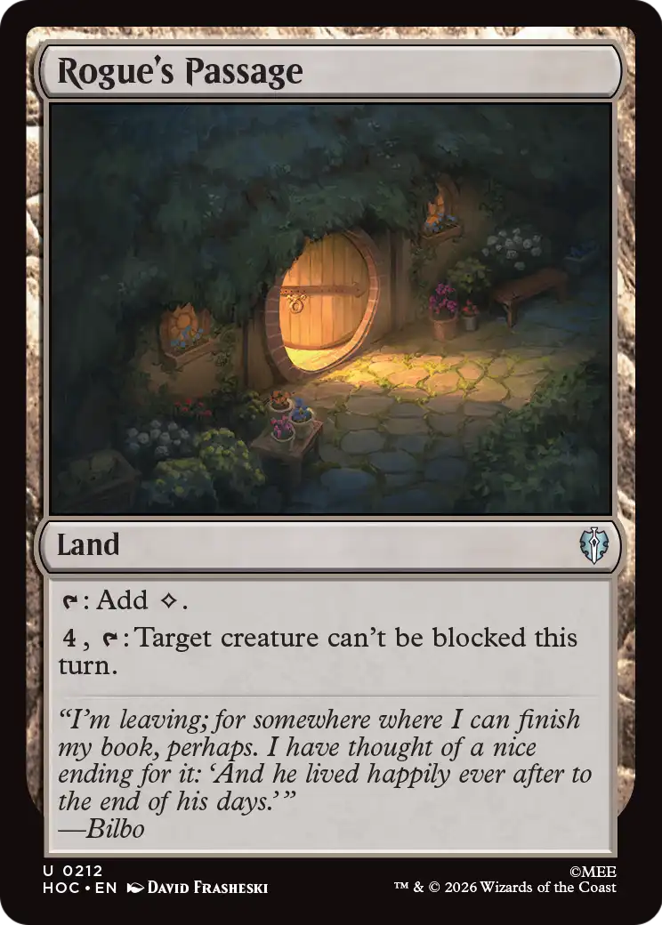 Rogue's Passage [The Hobbit: Eternal-Legal]