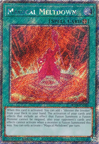 Magical Meltdown [RA04-EN280] Platinum Secret Rare