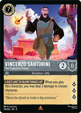 Vincenzo Santorini - The Explosives Expert (197/204) [Reign of Jafar]