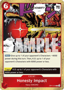 Honesty Impact [A Fist of Divine Speed]