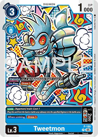 Tweetmon [P-190] (Store Tournament 2025 Vol.3 Participation Pack) [Promotional Cards]