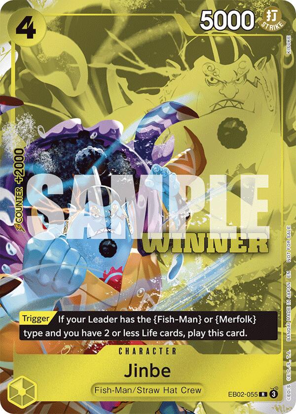 Jinbe (Winner Pack 2025 Vol. 3) [One Piece Promotion Cards]