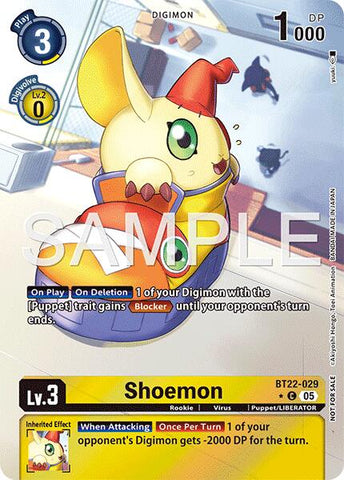 Shoemon [BT22-029] (Box Topper) [Cyber Eden]