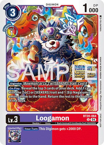 Loogamon [BT20-064] (Regionals 25-26 Season 2) [Release Special Booster Ver.2.5 Promos]