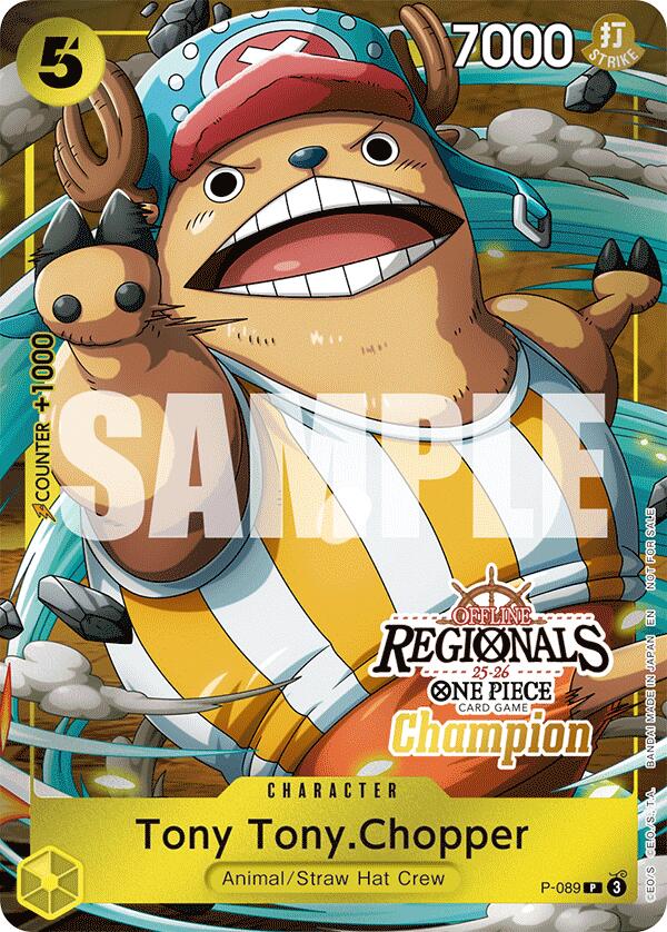 Tony Tony.Chopper (Offline Regional Champion Card Set 2025 Vol.2) [One Piece Promotion Cards]