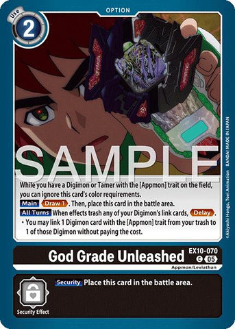 God Grade Unleashed [EX10-070] [Sinister Order]