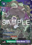 Belphemon: Sleep Mode [EX10-021] (Limited Foil) [Sinister Order]