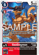 GeoGreymon [BT23-010] [Hackers' Slumber]