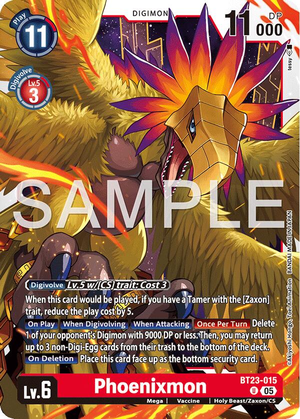 Phoenixmon [BT23-015] [Hackers' Slumber]