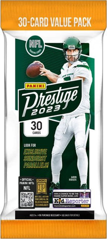 2023 PANINI PRESTIGE FOOTBALL FAT PACK