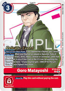 Goro Matayoshi [BT23-078] [Hackers' Slumber Release Event Cards]