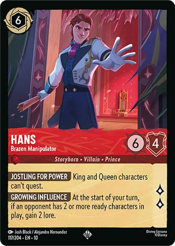 Hans - Brazen Manipulator (117/204) [Whispers in the Well]