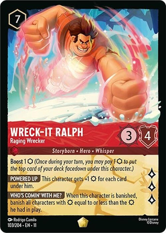 Wreck-It Ralph - Raging Wrecker (103/204) [Winterspell]
