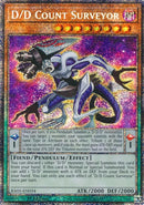 D/D Count Surveyor (Starlight Rare) [RA05-EN034] Starlight Rare