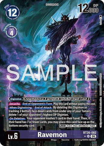 Ravemon [BT26-082] (Alternate Art) [Timeless Bonds]