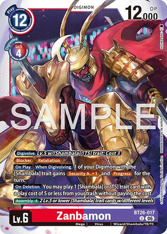 Zanbamon [BT26-017] [Timeless Bonds]
