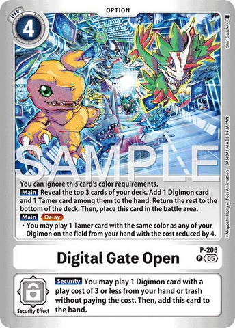 Digital Gate Open [P-206] [Limited Card Pack -Final Crest-]