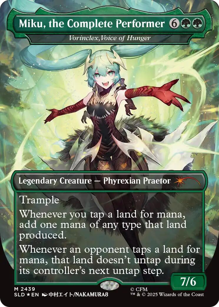 Miku, the Complete Performer - Vorinclex, Voice of Hunger [Secret Lair Drop Series]