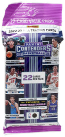 2022 PANINI CONTENDERS BASKETBALL FAT PACK