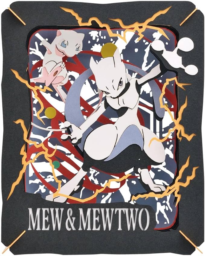 POKEMON ENSKY MEW & MEWTWO PAPER THEATER